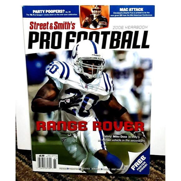 Street Smiths Pro Football 2006 Mike Doss Indianapolis Colts magazine - Picture 1 of 1